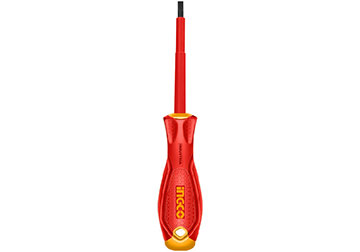 6.5x150mm Tuốc nơ vít dẹp cách điện 1000V INGCO HISD816150 6.5x150mm Tuốc nơ vít dẹp cách điện 1000V INGCO HISD816150