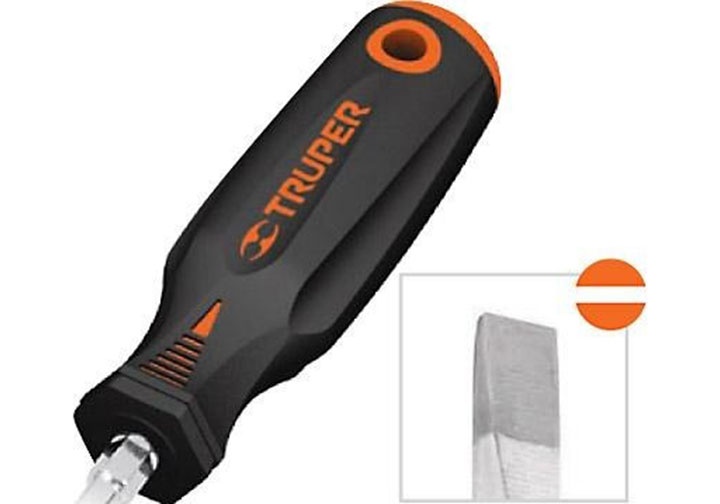 6.5x200mm Tuốc nơ vít dẹp có từ Truper 14000 (DR-1/4X6B) 6.5x200mm Tuốc nơ vít dẹp có từ Truper 14000 (DR-1/4X6B)