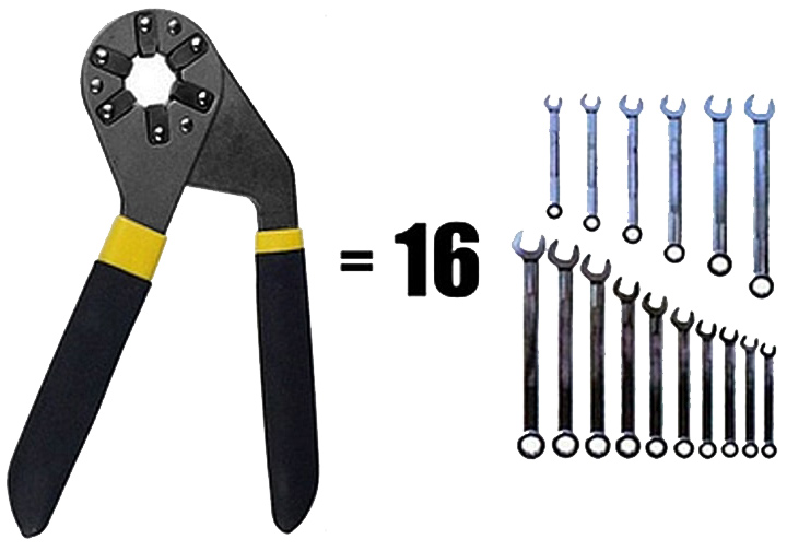 6" Kìm đa năng mở ốc lục giác 6" Kìm đa năng mở ốc lục giác