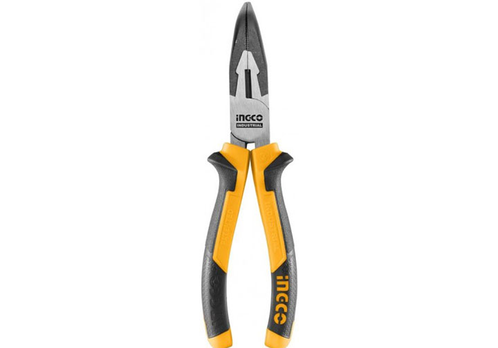 6" Kìm mũi nhọn mỏ cong INGCO HBNP28168 6" Kìm mũi nhọn mỏ cong INGCO HBNP28168