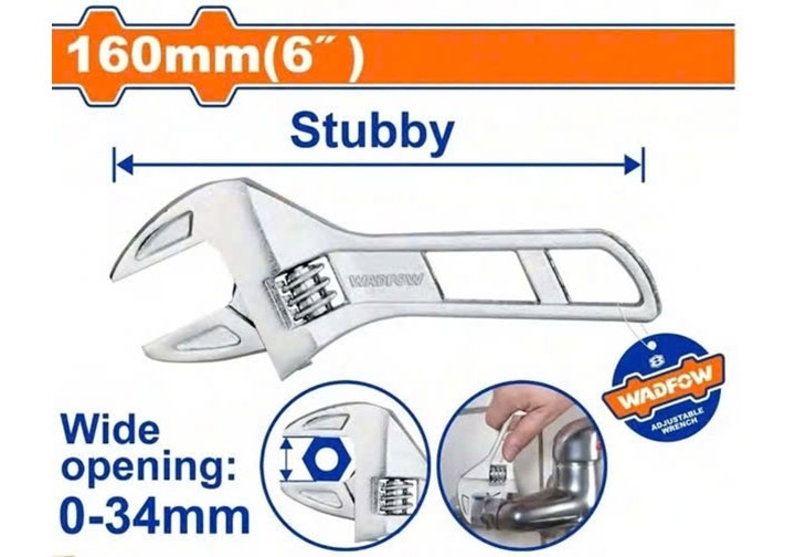 6" Mỏ lết Wadfow WAW7106