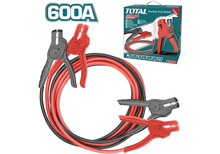 600A Dây sạc bình dài 3 mét Total PBCA16008L 600A Dây sạc bình dài 3 mét Total PBCA16008L