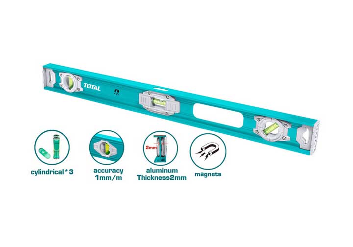 600mm Thước thủy có từ Total TMT26026 600mm Thước thủy có từ Total TMT26026