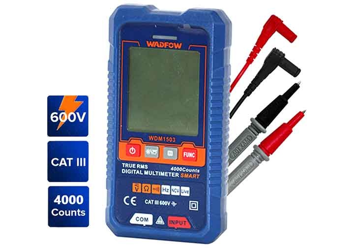 600V Đồng hồ vạn năng kỹ thuật số Wadfow WDM1503 600V Đồng hồ vạn năng kỹ thuật số Wadfow WDM1503
