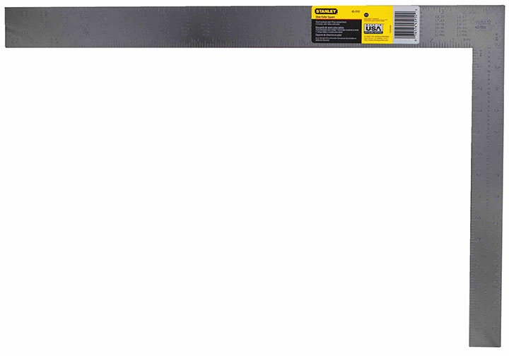 600x400mm Thước đo góc vuông nhôm (dày 2mm) Stanley 45-600