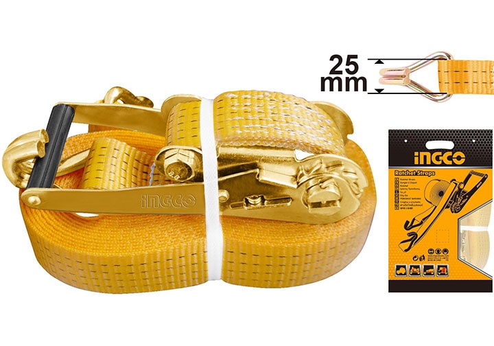 6m Dây đai chịu tải trọng 1.5 tấn Ingco HRSP262 6m Dây đai chịu tải trọng 1.5 tấn Ingco HRSP262