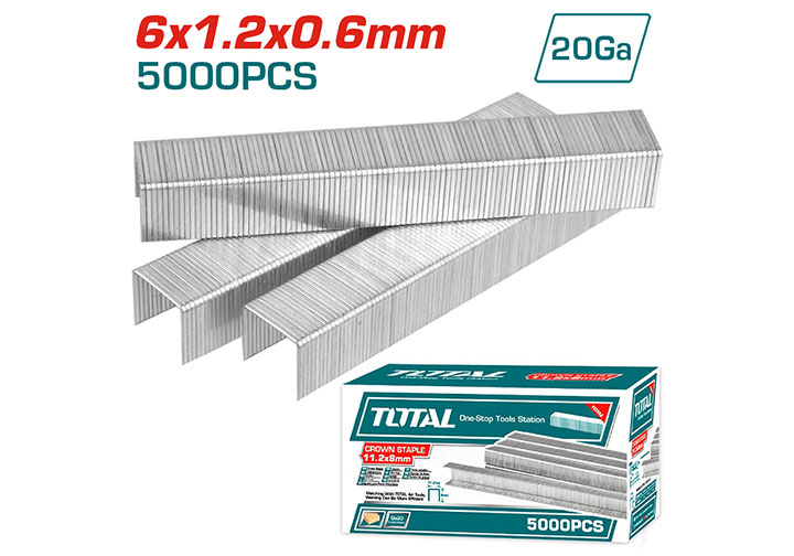 6mm Đinh bấm chữ U (dùng cho TAT8131-3) Total TAC920062 6mm Đinh bấm chữ U (dùng cho TAT8131-3) Total TAC920062