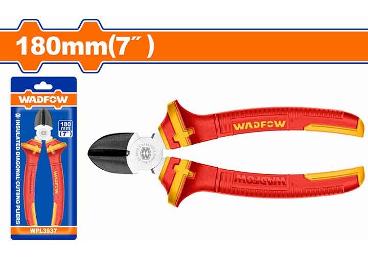 7" Kìm cắt cách điện Wadfow WPL3937 7" Kìm cắt cách điện Wadfow WPL3937