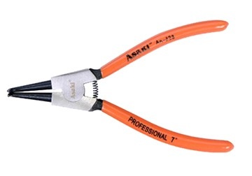 7" Kìm mở phe trong mũi cong Asaki AK-323 (Bỏ mẫu, đổi qua AK-8349)