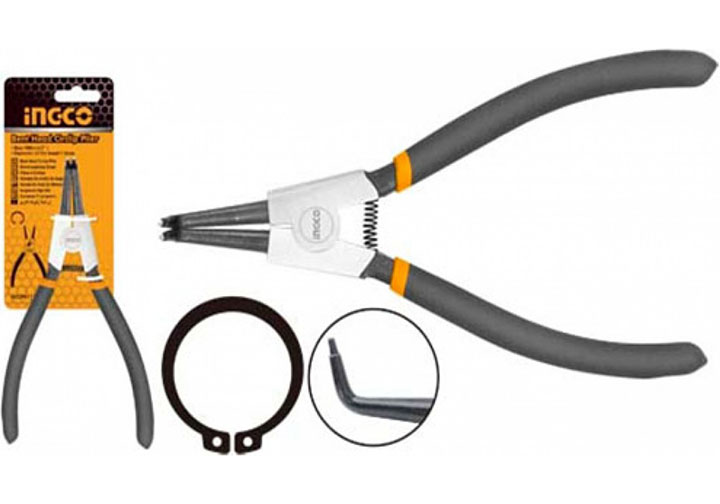 7" Kìm mở phe vòng ngoài mũi cong INGCO HCCP011751 7" Kìm mở phe vòng ngoài mũi cong INGCO HCCP011751