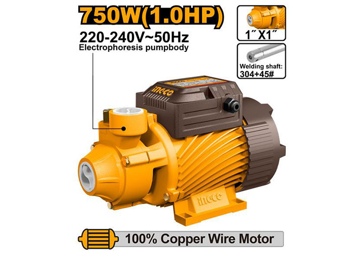 750W Máy bơm nước Ingco VPM75068 750W Máy bơm nước Ingco VPM75068