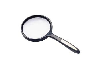 75mm Kính lúp cầm tay cán nhựa độ phóng đại 4X Niigata No.7507