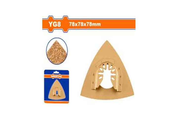 78mm Bộ 9 giấy nhám tam giác (cho máy cắt góc đa năng) Wadfow WMA7K78 78mm Bộ 9 giấy nhám tam giác (cho máy cắt góc đa năng) Wadfow WMA7K78