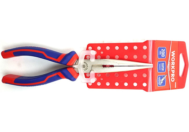 8" (200mm) Kìm mũi nhọn thẳng Workpro WP231013
