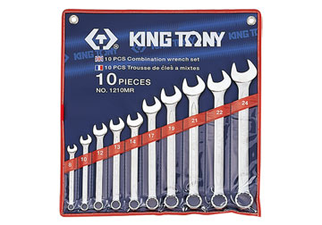 8-24mm bộ vòng miệng 10 cái hệ mét Kingtony 1210MR 8-24mm bộ vòng miệng 10 cái hệ mét Kingtony 1210MR