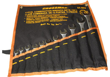 8-24mm Bộ vòng miệng hệ mét 11 cái Crossman 91-002 8-24mm Bộ vòng miệng hệ mét 11 cái Crossman 91-002