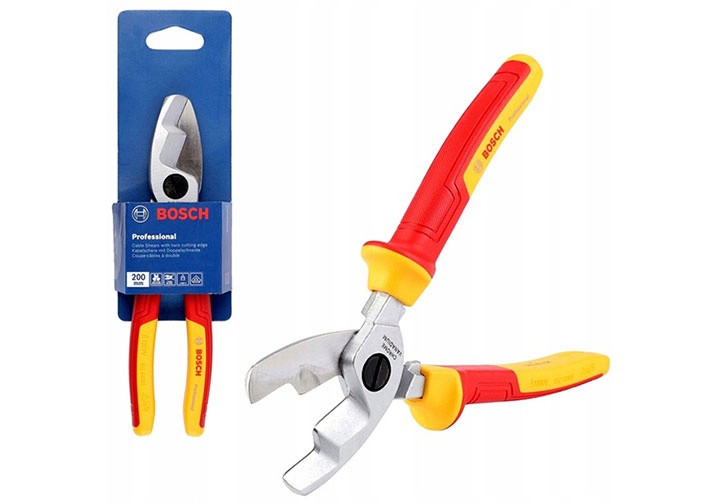 8" Kìm cắt cáp cách điện Bosch 1600A02NF4