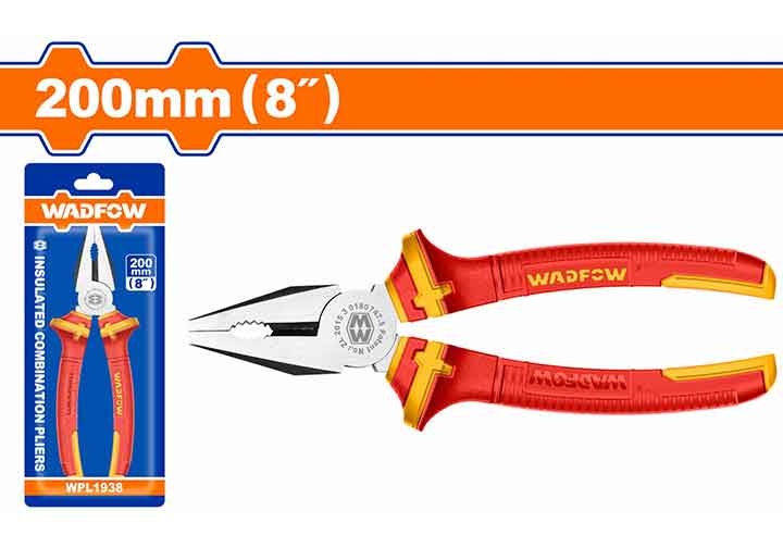 8" Kìm điện cách điện Wadfow WPL1938