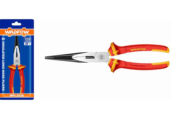 8" Kìm mũi nhọn cách điện Wadfow WPL2938