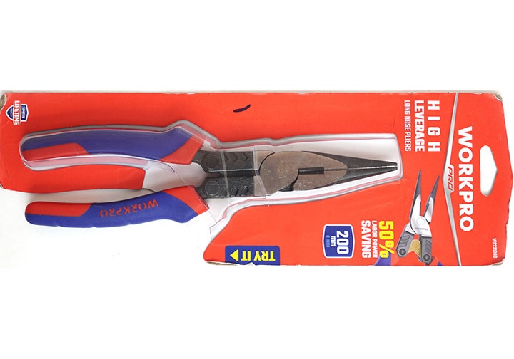 8" Kìm mũi nhọn cao cấp Workpro WP231088