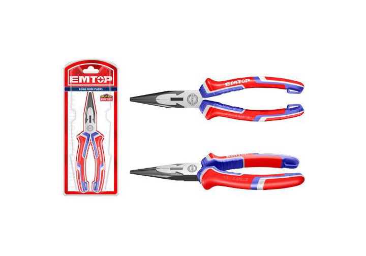 8" Kìm nhọn Emtop EPLRL0811