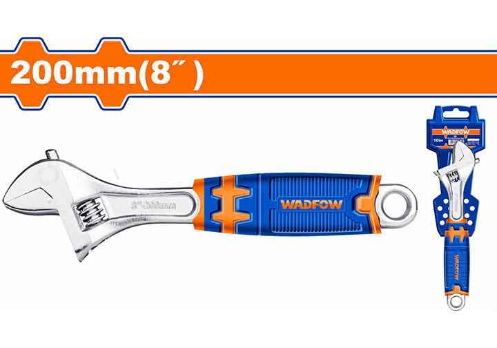 8" Mỏ lết cán bọc cao su Wadfow WAW2208