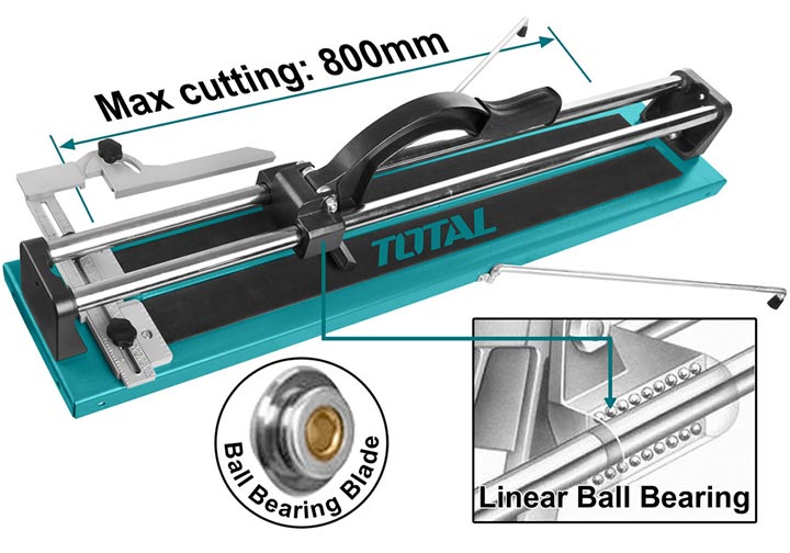 800mm Bàn cắt gạch đẩy tay Total THT578004 800mm Bàn cắt gạch đẩy tay Total THT578004