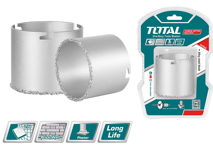 83mm Mũi khoét lỗ tường gạch Total TAC440831 83mm Mũi khoét lỗ tường gạch Total TAC440831