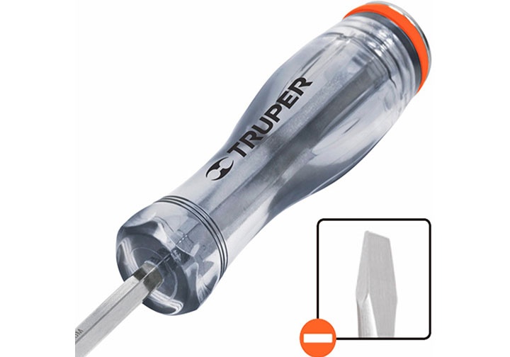 8x200mm Tuốc nơ vít đóng dẹp cán trong Truper 14164 (GO-5/16X8P) 8x200mm Tuốc nơ vít đóng dẹp cán trong Truper 14164 (GO-5/16X8P)