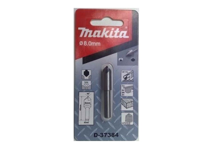 8x48mm Mũi lã 5 lưỡi cắt thép gió HSS M4 chuôi tròn Makita D-37384 8x48mm Mũi lã 5 lưỡi cắt thép gió HSS M4 chuôi tròn Makita D-37384