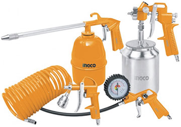 Bộ 5 dụng cụ khí nén INGCO AKT0051 Bộ 5 dụng cụ khí nén INGCO AKT0051