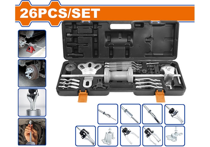 Bộ búa kéo trượt tháo bạc đạn Wadfow WGP5D10