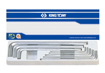1/8"-9/16" Bộ chìa lục giác hệ inch 8 chi tiết Kingtony 20208SR01