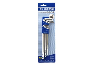 2-10mm Bộ chìa lục giác 8 cái hệ mét Kingtony 20108MR