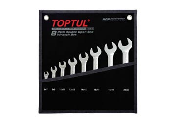 Bộ cờ lê 2 đầu mở 8 món Toptul GPAJ0802 Bộ cờ lê 2 đầu mở 8 món Toptul GPAJ0802
