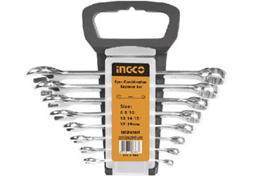 Bộ cờ lê vòng miệng 8 cây INGCO HKSPA1082 Bộ cờ lê vòng miệng 8 cây INGCO HKSPA1082