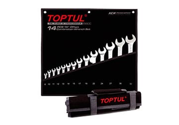 Bộ cờ lê vòng miệng bóng 16 món Toptul GPAB2601 Bộ cờ lê vòng miệng bóng 16 món Toptul GPAB2601