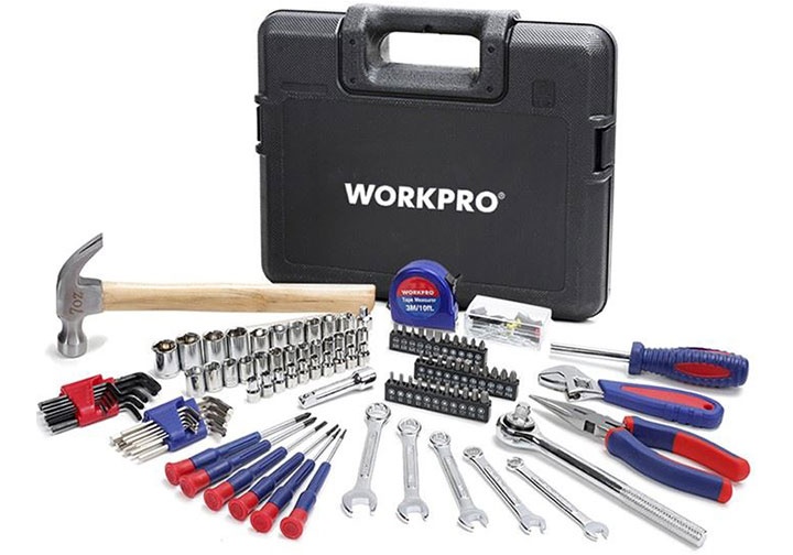 Bộ đồ nghề 165 chi tiết Workpro WP209022 (bỏ mẫu, thay thế là WP009042)