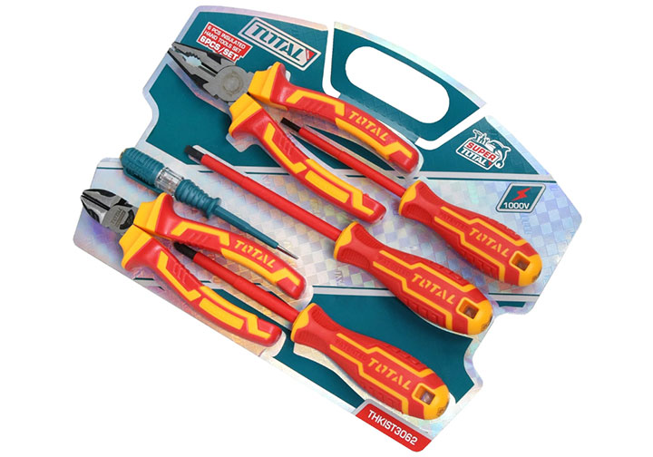 Bộ đồ nghề cách điện 6 chi tiết Total THKIST3062 Bộ đồ nghề cách điện 6 chi tiết Total THKIST3062