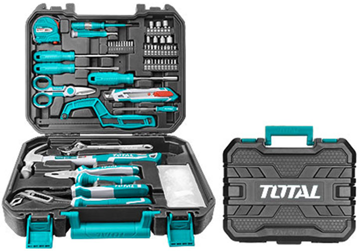 Bộ đồ nghề cầm tay 130 chi tiết Total THKTHP21306 Bộ đồ nghề cầm tay 130 chi tiết Total THKTHP21306