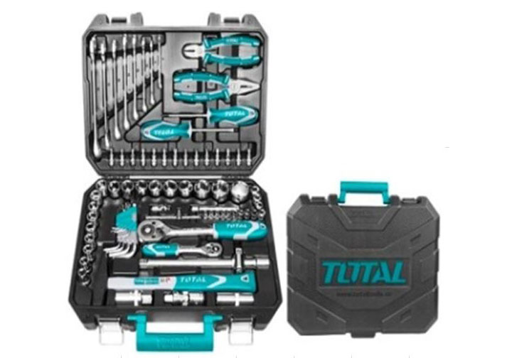 Bộ đồ nghề cầm tay 77 chi tiết Total THKTHP20776 Bộ đồ nghề cầm tay 77 chi tiết Total THKTHP20776