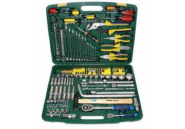 Bộ dụng cụ 161 chi tiết 1/2" & 1/4" 74161 Bộ dụng cụ 161 chi tiết 1/2" & 1/4" 74161