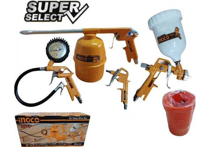 Bộ dụng cụ dùng khí nén Ingco AKT0053-3 Bộ dụng cụ dùng khí nén Ingco AKT0053-3