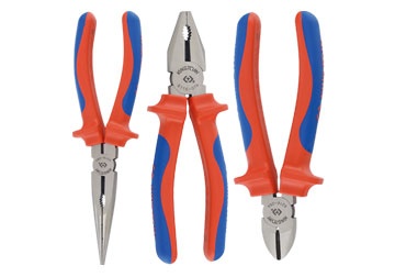 Bộ kìm cách điện VDE 3 chi tiết Kingtony 40603GP