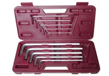 1/8"-1/2" Bộ Lục giác 10 chi tiết hệ inch TOP TWT-10-INCH