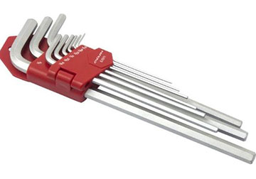 Bộ lục giác dài 9 chi tiết hệ inch Endura E1571 Bộ lục giác dài 9 chi tiết hệ inch Endura E1571