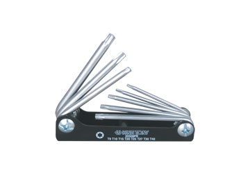 T9-T40 Bộ lục giác đầu sao 8 chi tiết Kingtony 20308PR