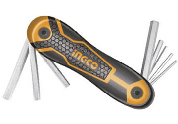 Bộ lục giác xếp 8 cây INGCO HHK14081 Bộ lục giác xếp 8 cây INGCO HHK14081