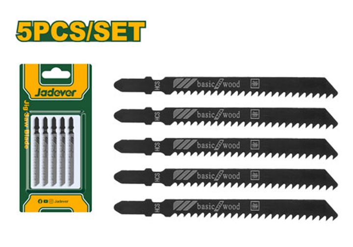 Bộ lưỡi cưa lọng (cưa gỗ) 5 chi tiết Jadever JDJB111C