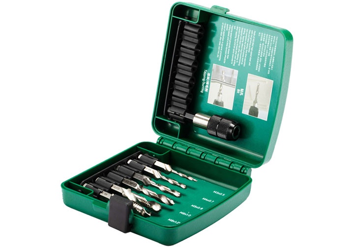 Bộ mũi khoan tạo ren taro 7 chi tiết Sata 50-457 (50457)